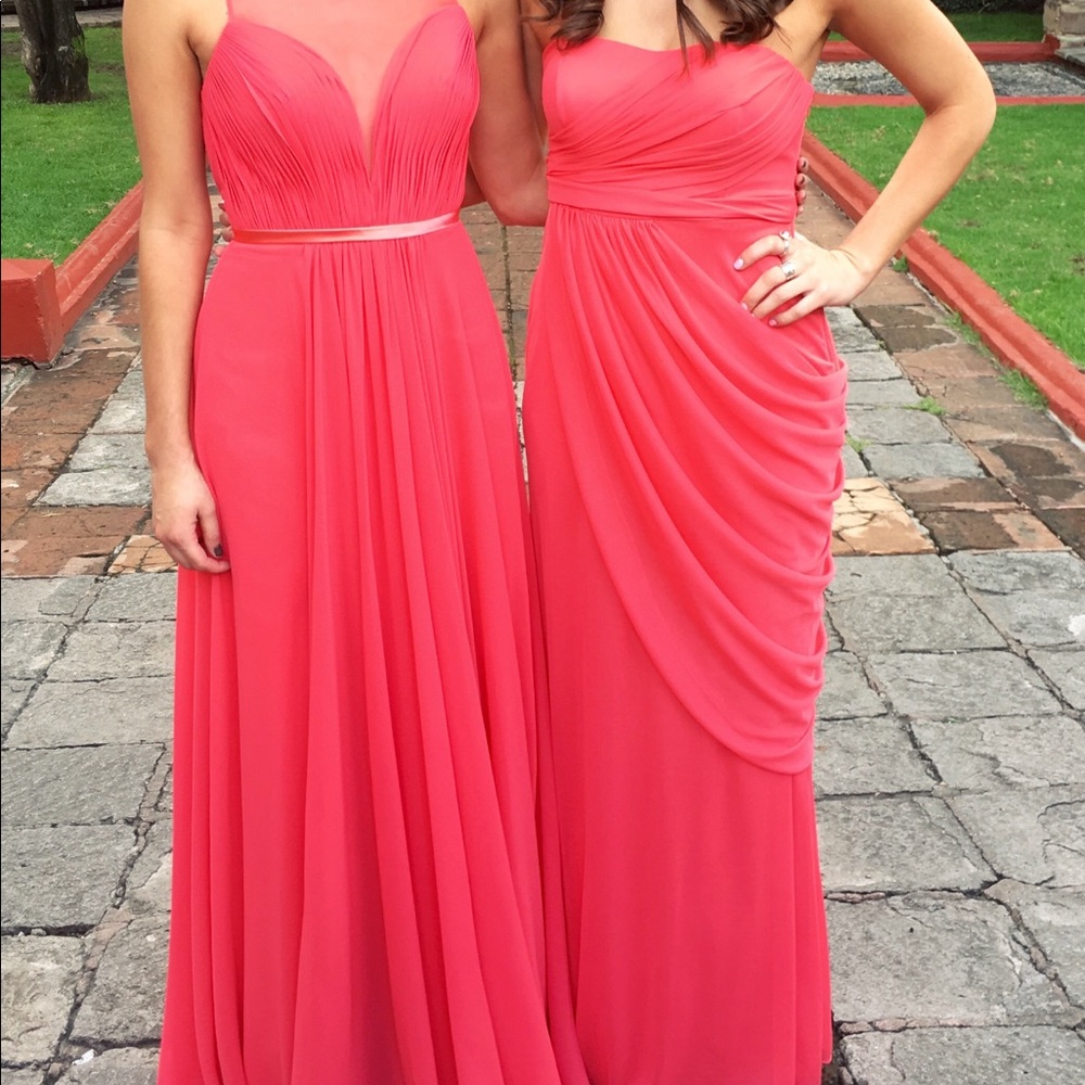 Guava David’s Bridal Dress 10482